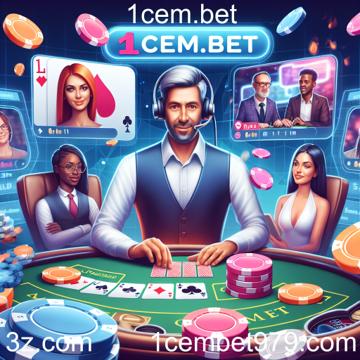 A Emoção dos Jogos de Dealer Ao Vivo no 1cem.bet